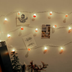 Alternative view of 20 Mushroom LED String Lights