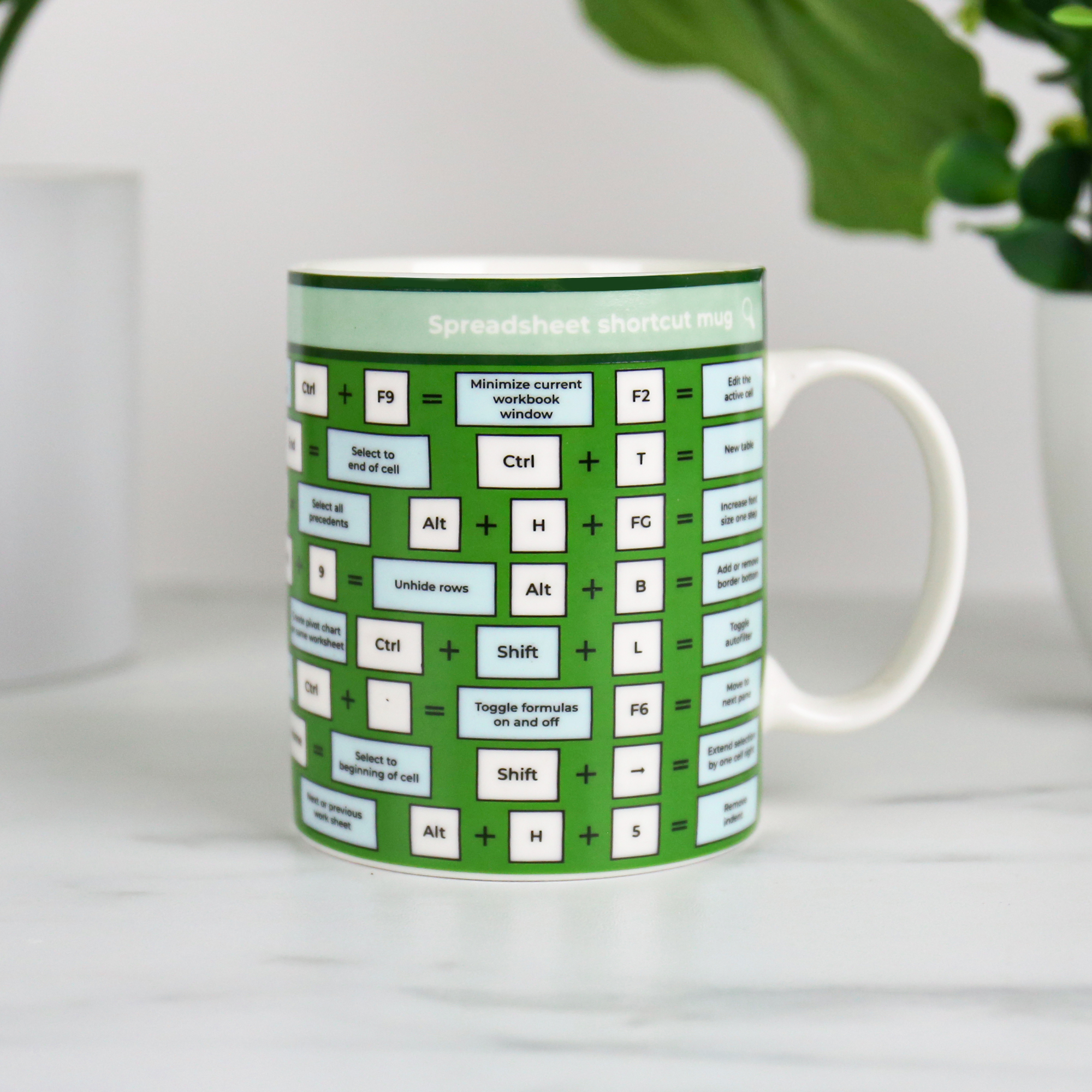 Spreadsheet Shortcut Mug - Image 2
