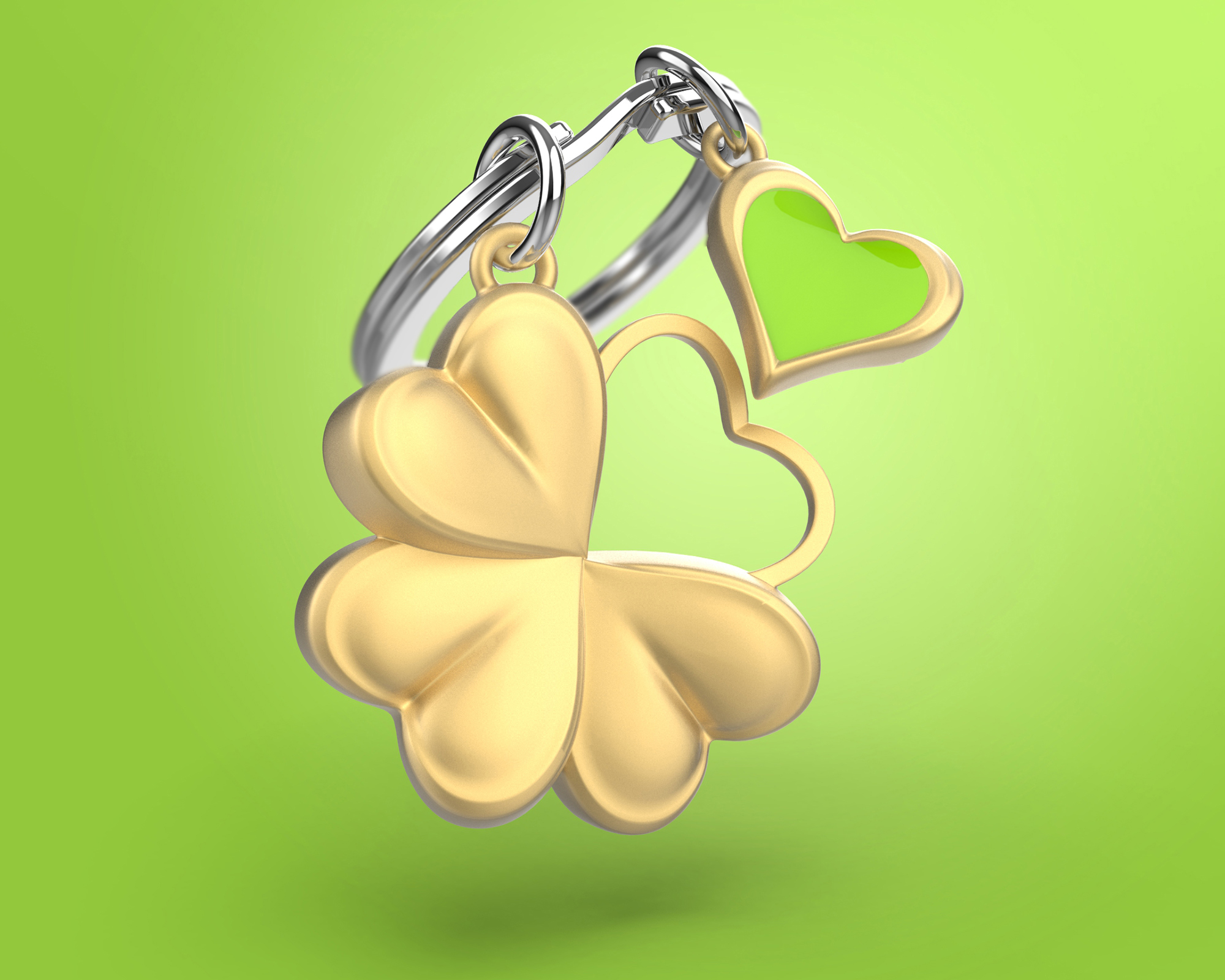 MTM Keyring Lucky Clover - Image 3