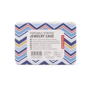 Portable Striped Jewelry Case - Image 7