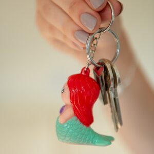 PooPoo Mermaid Keyring - Image 3