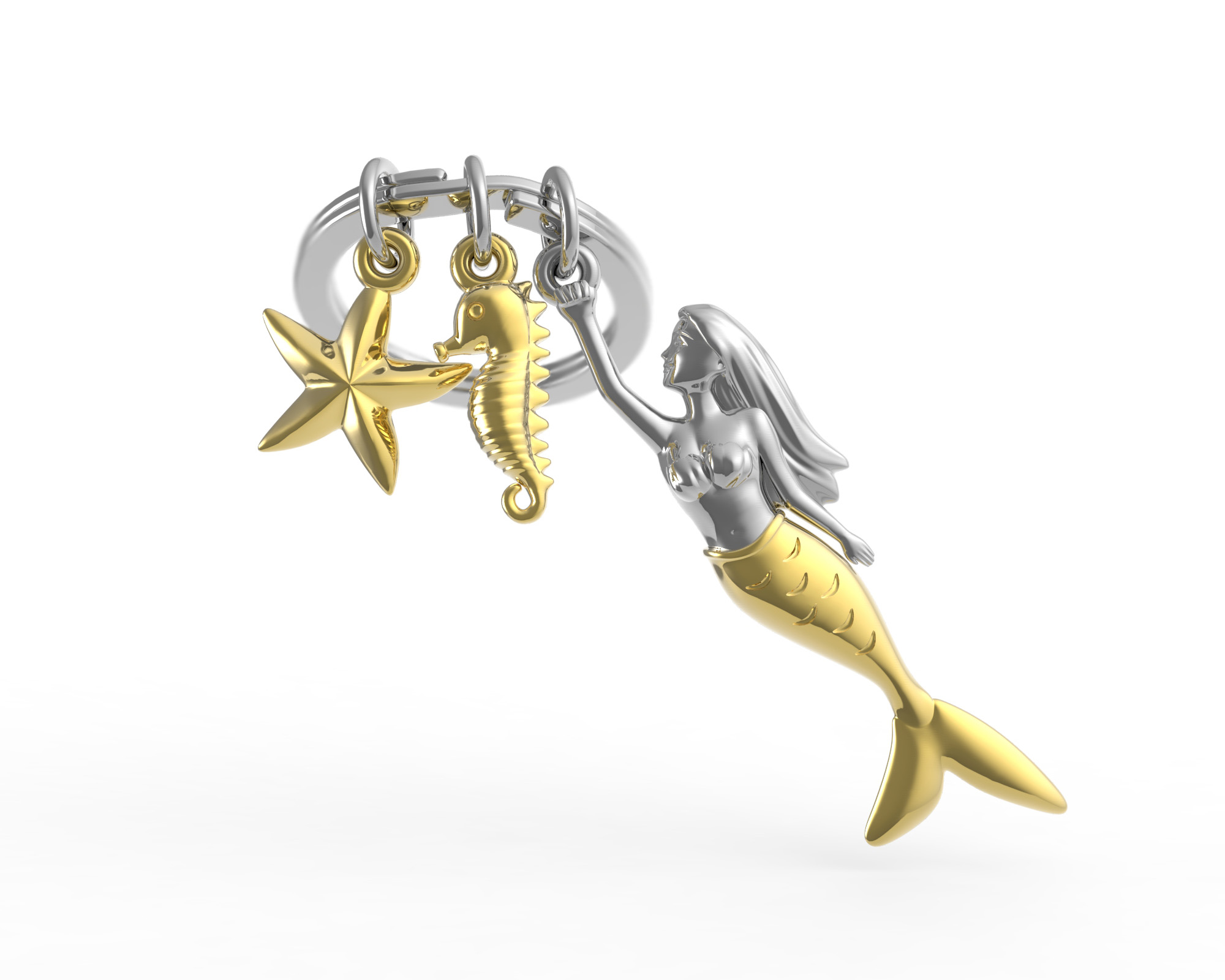 Deep Ocean Themed Keyring Display - Image 2