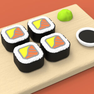 MTM Sushi Keyring - Image 7