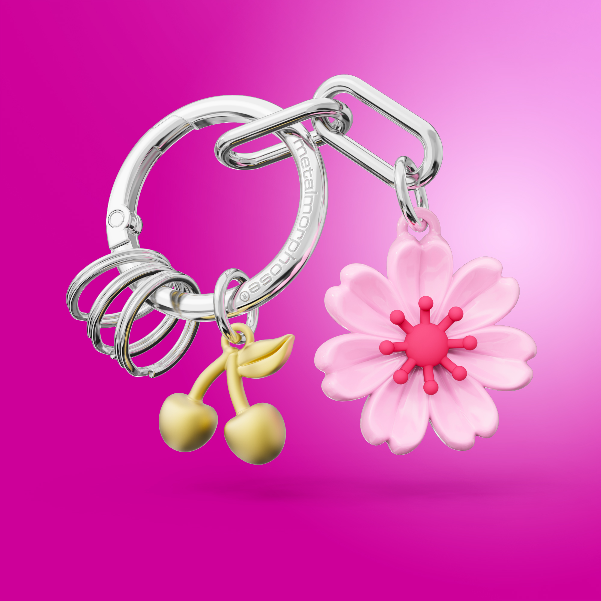 MTM Cherry Blossom Keyring - Image 3