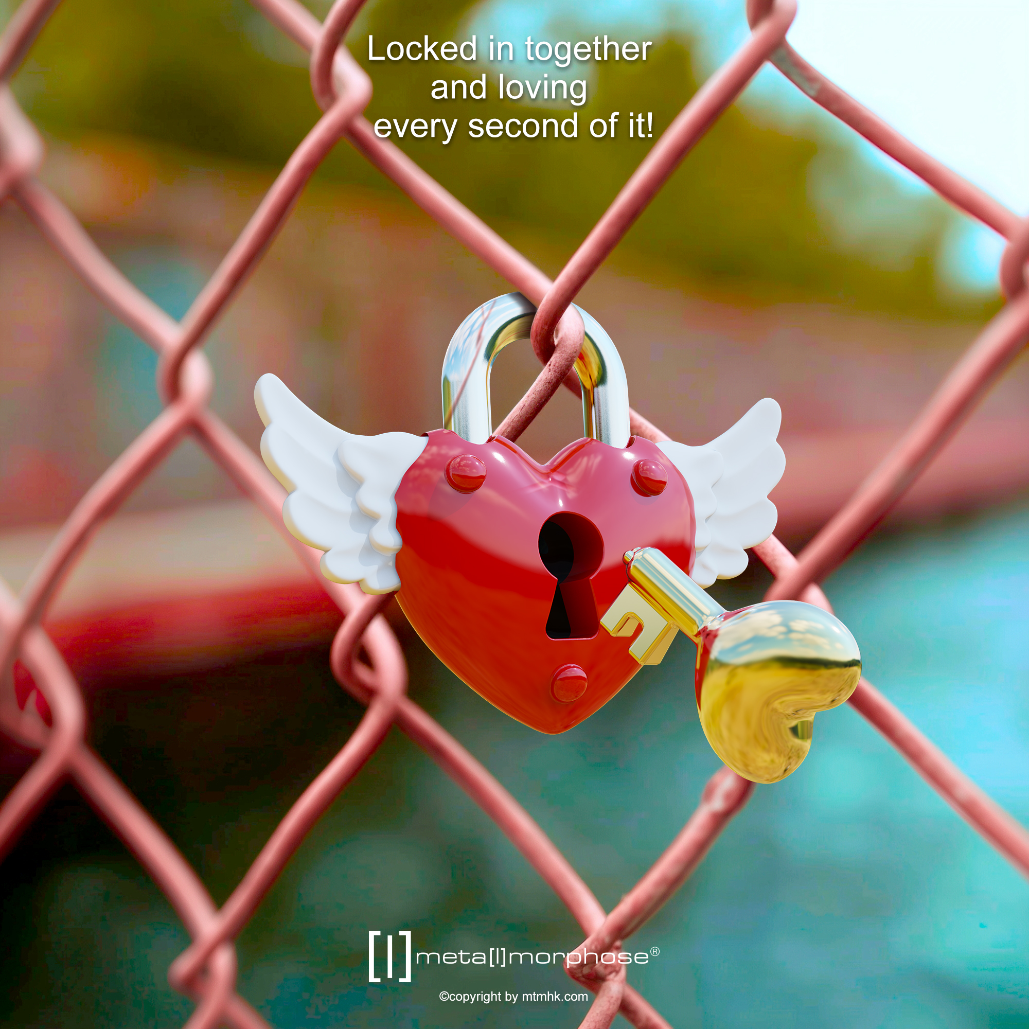 MTM Keyring Love Lock - Image 5