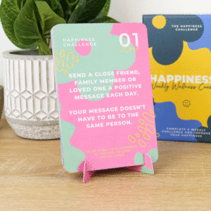 Alternative view of Happiness Weekly Wellness Cards