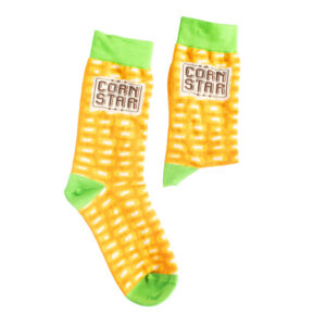 Alternative view of Corn Star Socks