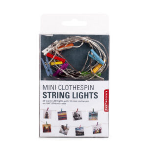 Mini Clothespin String Lights