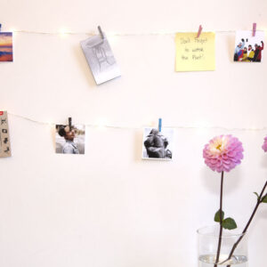 Alternative view of Mini Clothespin String Lights