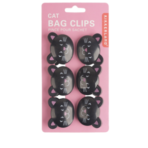Cat Bag Clips Set Of 6